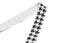 Houndstooth Print Fold-Over Elastic 0.63