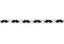 Mustache Print Fold-Over Elastic 0.63