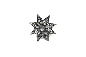 Star Piece with Rhinestone 2.50" target trim