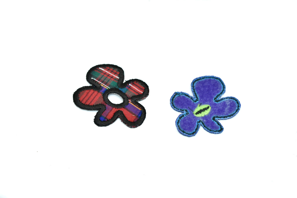 Tiny Iron-On Flower Patches 1.50" x 1.50" | Flower Patch Applique - Target Trim