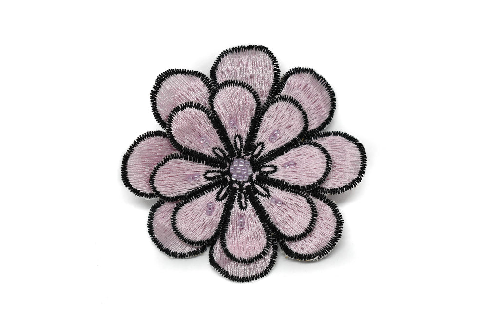 Dropship 1 Piece 3D Floral Embroidered Applique Patches Sequin