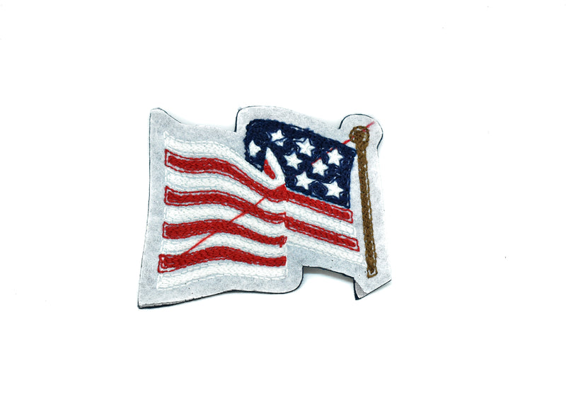 American Flag Patch | American Flag Patch | American Flag Applique | American Flag | Flag