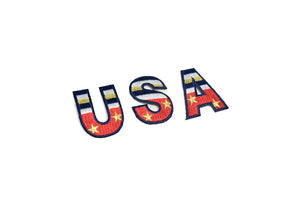 Embroidered USA Iron-On Patch | USA Iron Patch Applique - Target Trim