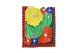 Square Floral Sew-On Applique 6" x 5" | Flower Patch Applique - Target Trim