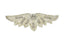Rhinestone Wings Applique | Angel Wing Applique | Rhinestone Angel Wings | Sew on Wing Applique