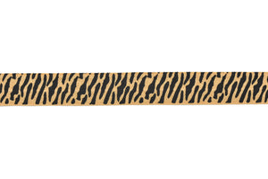 Assorted Tiger Print Elastic 0.63" | Tiger Printed Elastic Trim | Elastic Trim | Trim