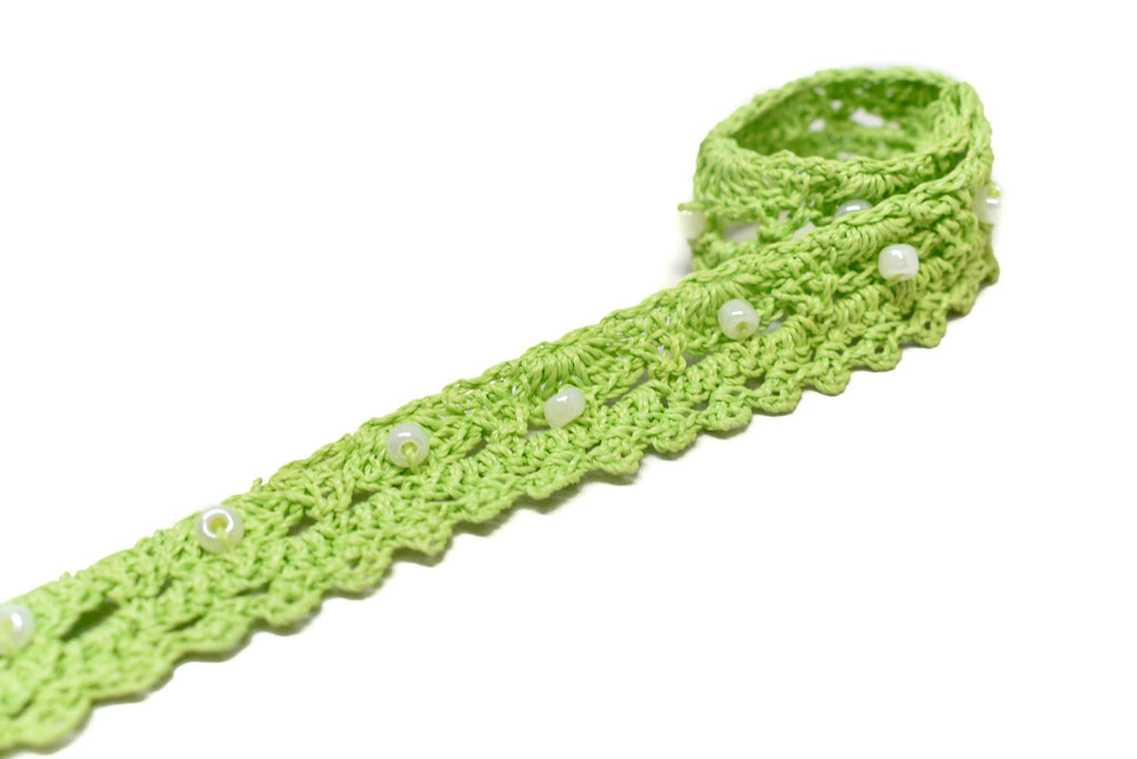 Crochet Beaded Trim - Target Trim