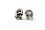 Skull Pin Brooch 0.50" x 1" - 1 Piece