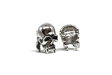 Skull Pin Brooch 0.50" x 1" - 1 Piece