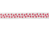 Heart Print Fold-Over Elastic 0.63" - 1 Yard