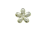 Assorted Flower Rhinestone Brooch 1.50" | Flower Rhinestone Brooch | Flower Brooch