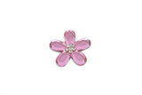 Assorted Flower Rhinestone Brooch 1.50" | Flower Rhinestone Brooch | Flower Brooch