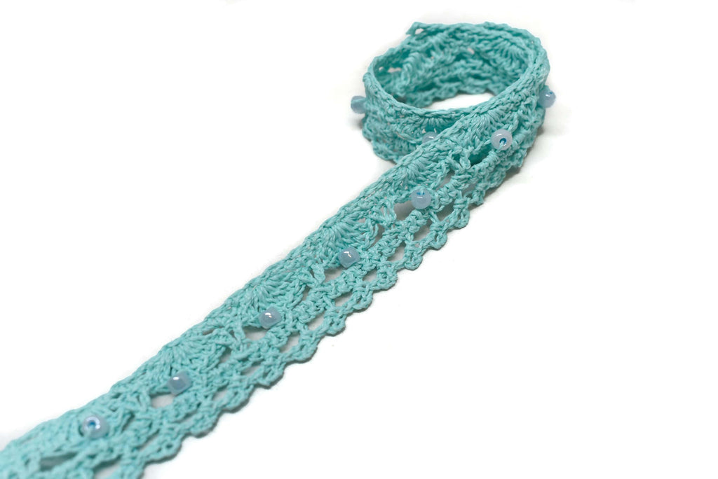 Crochet Beaded Trim - Target Trim