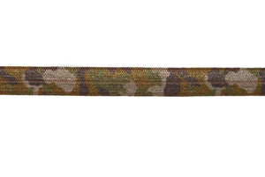 Army / Camo Print Elastic Trim 0.50" - Camouflage Trim