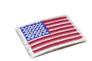 Small American Flag Patch 1.50" x 1" | America Flag Patch Applique - Target Trim