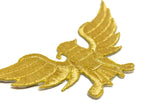 Embroidered Gold Eagle Iron-On Patch | Gold Eagle Patch Applique - Target Trim