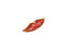Red Lips w/ Rhinestones Iron-On Patch 2.50