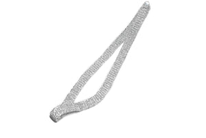 Extravagant Rhinestone Necklace 12" - 1 Piece