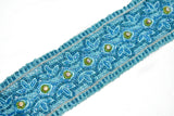 Beaded Ribbon Indian Trim 2.25" - 1 Yard