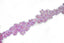 Pink Floral Sequins Trim 1.50