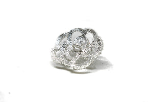 Rhinestone Rose Button | Target Trim