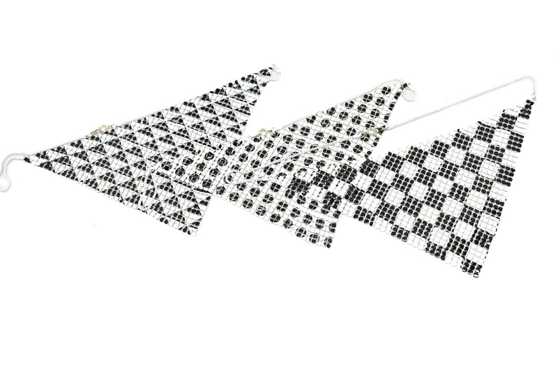 Checkered Metal Mesh Connectors | Target Trim