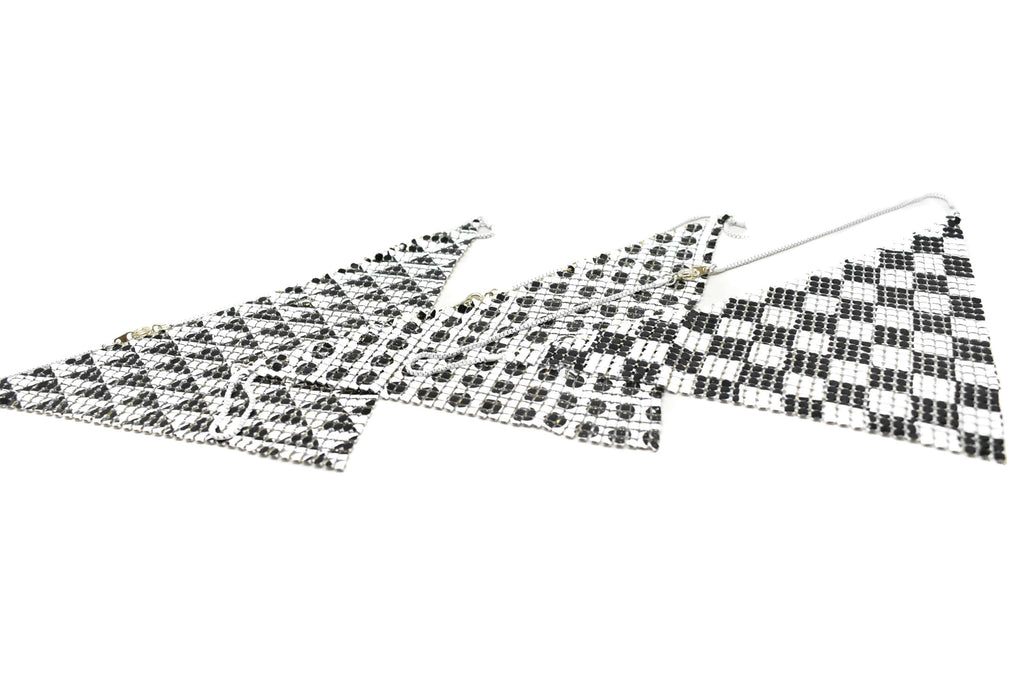 Checkered Metal Mesh Connectors | Target Trim