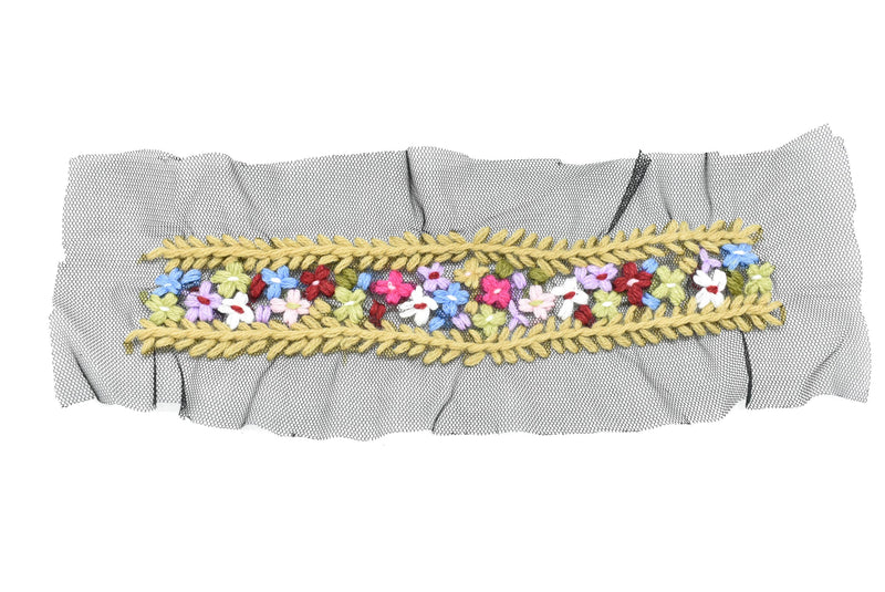 Floral Mesh Lace Applique | Flower Patch Applique - Target Trim