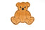 Embroidered Teddy Bear Patch | Large Size Patch Applique | DIY Fashion | Sewing Patch Iron-on Patch | 5.50