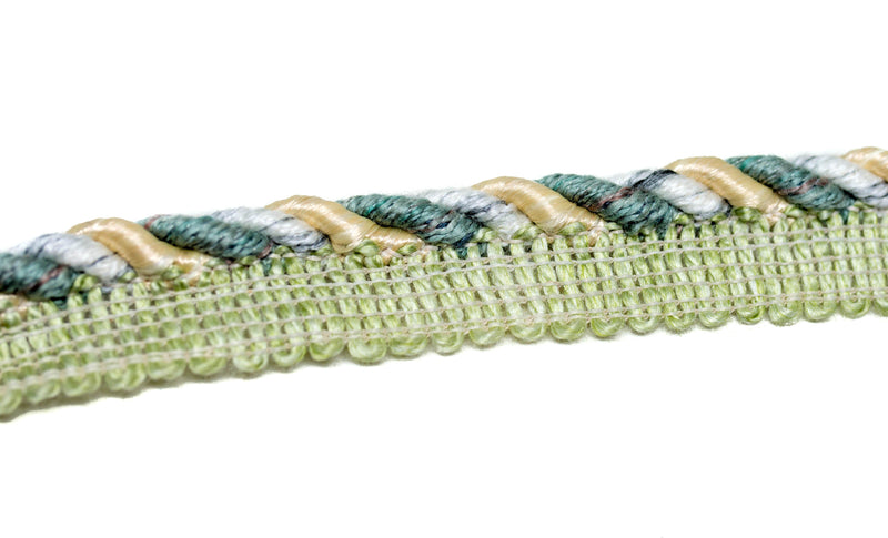 Sage Green Cord on Tape 7.5mm - 1 Yard