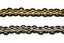 Metallic Braided Gimp 3/8