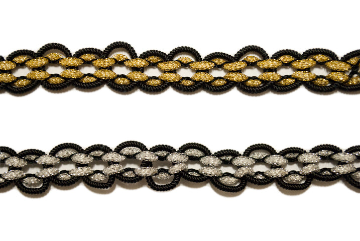 Metallic Braided Gimp- Design 1 - Target Trim