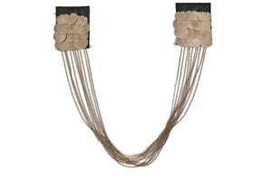 Chain Shoulder Epaulet - Target Trim