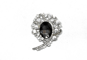 Crystal Rhinestone Love Brooch - Target Trim