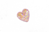 Tiny Sequin Heart Appliques 1.75" x 1.63" | Sequined Tiny Heart Patch Applique - Target Trim