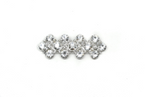 Crystal Rhinestone Brooch With Pin 3" x 1" - 1 Piece