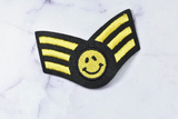 Beautiful Designs Patch | Iron On Patch | Embroidered Patch | Cool Patch For Clothing | DIY Design | 4 Available Color Combos | 3.25" x 2.5" - Patch