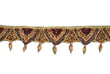 Dangling Hand-Crafted Indian Trim