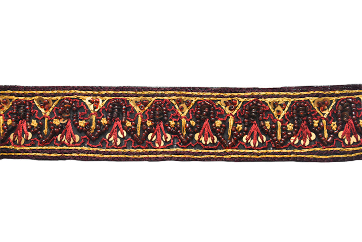 Handcrafted Indian Beaded Trim ( Two Colors Available!) - Target Trim