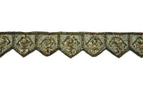 Beautiful Pentagon Shape Beaded Handmade Indian Trim - Target Trim