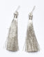 Metallic Silver Tiered Tassel 2