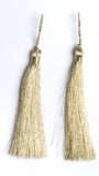 Metallic Light Gold Tiered Tassel Design 2 - Target Trim