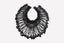 Unique Black Dress Neck Collar Applique - 1 Piece