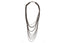 Entwined Necklace- Twisted Loop Necklace- Neckpiece